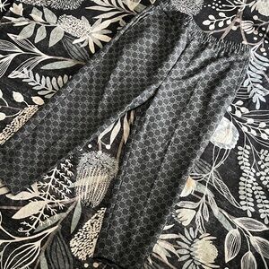 Gucci Black Monogram Trousers